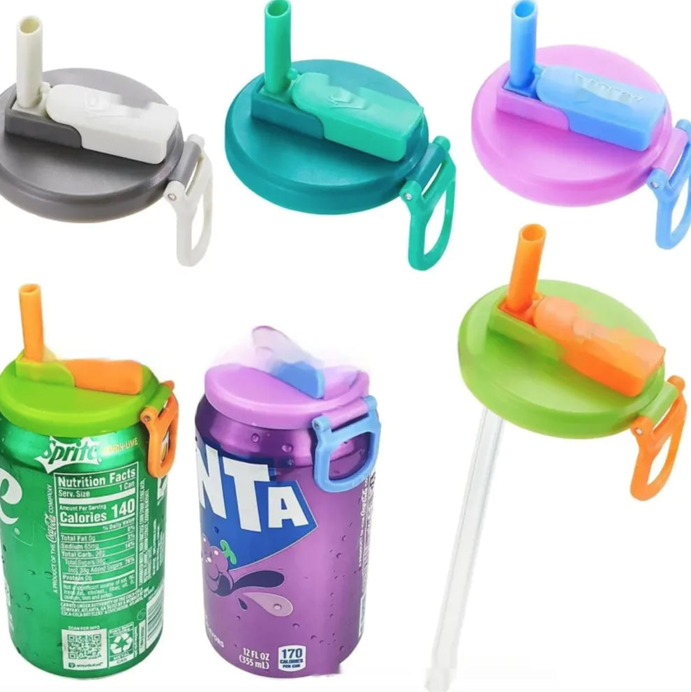 PopGuard - Soda Seal w/ Straw 